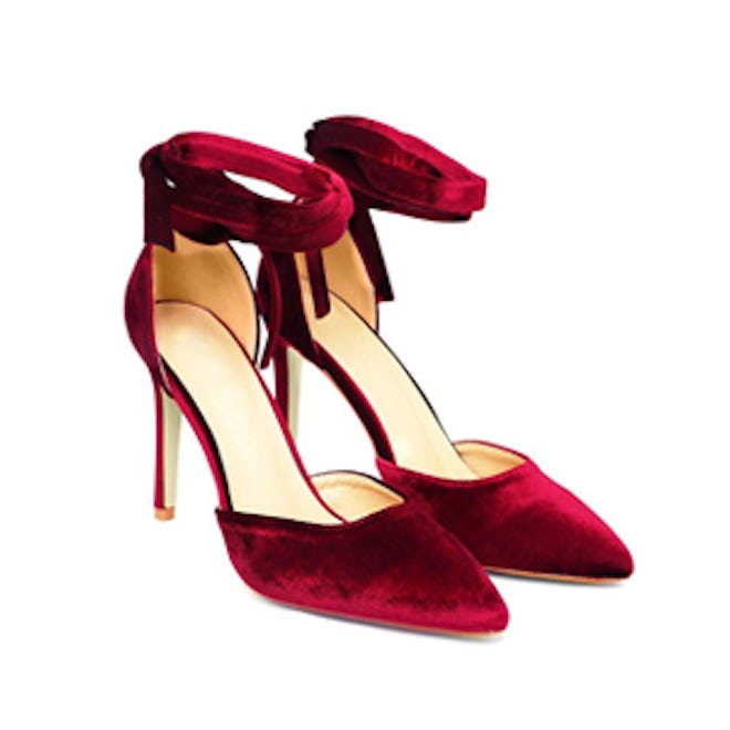 Get Your Own Way Velvet Heel