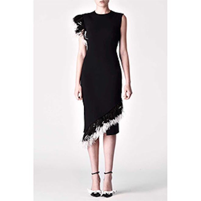 DNA Feather Midi Dress