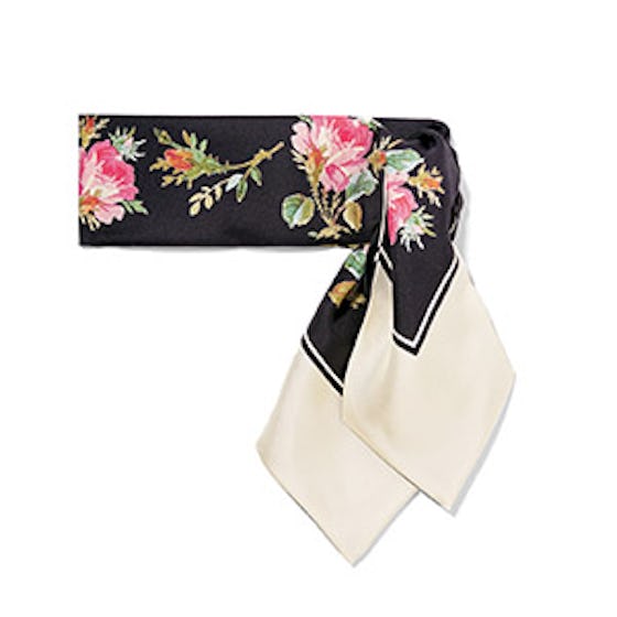 Printed Silk-Twill Scarf