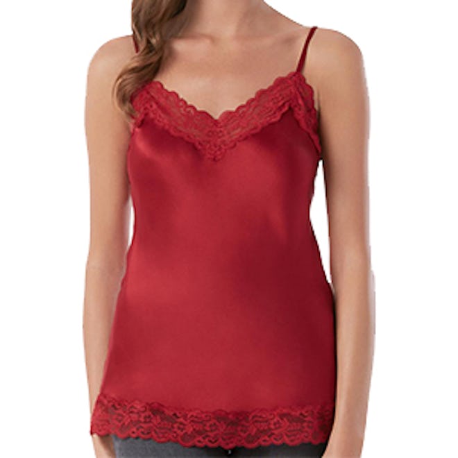 Lace and Silk Top