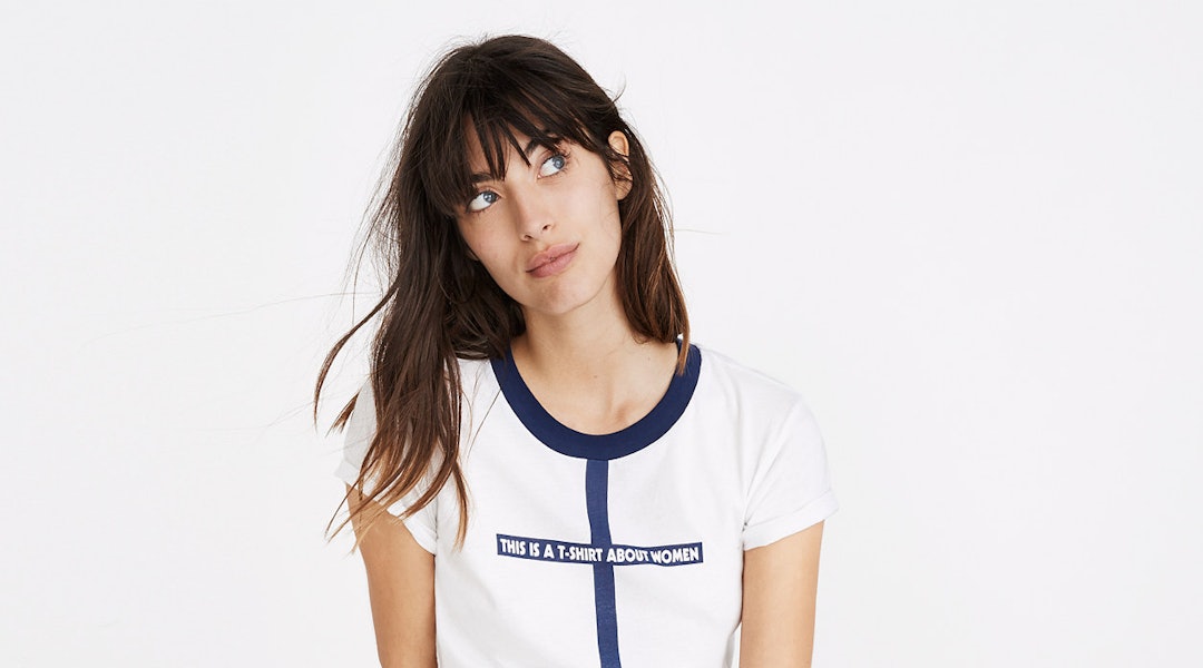 Cool T-Shirt Brand Monogram Just Launched A Collaboration With Madewell