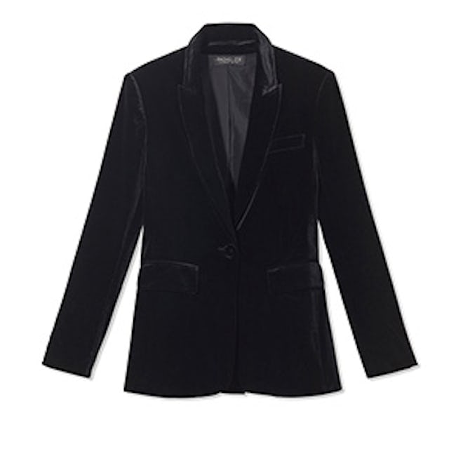 Eliza Velvet Blazer