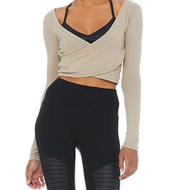 Amelia Luxe Long Sleeve Crop