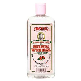 Alcohol-Free Witch Hazel Rose Petal Toner