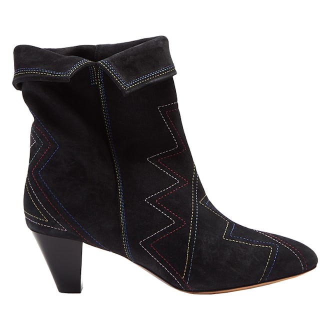 Dyna Suede Ankle Boots