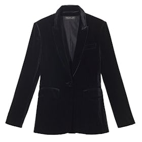 Eliza Velvet Blazer