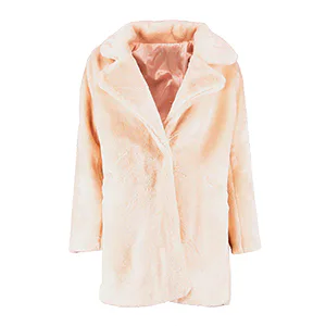 Chelsea Faux Fur Jacket - Neutral main image 0