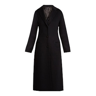 Archi Wool and Silk-Blend Coat