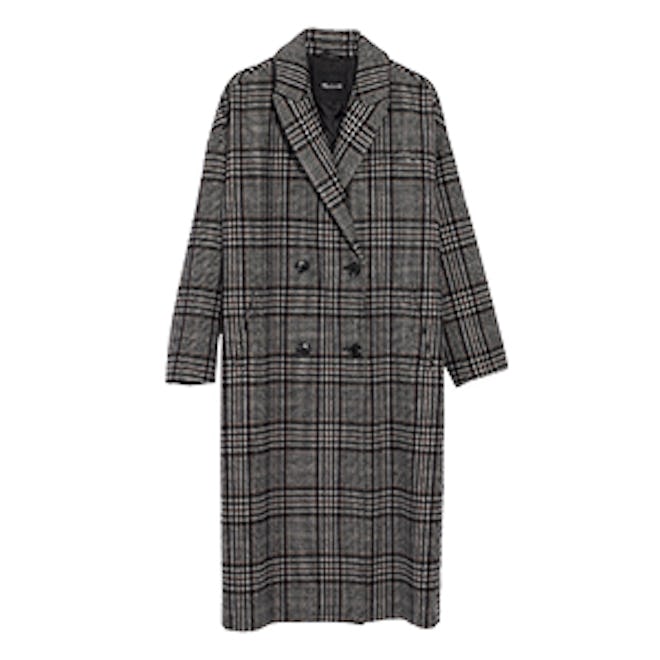 Plaid Goodwin Oversized Topcoat