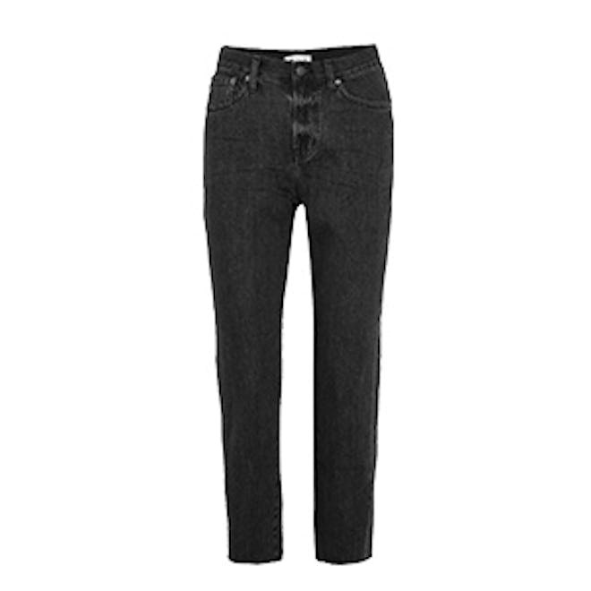 The Perfect Summer Cropped High-Rise Straight-Leg Jeans