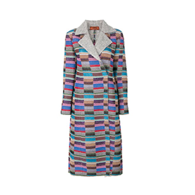 Colour Block Coat