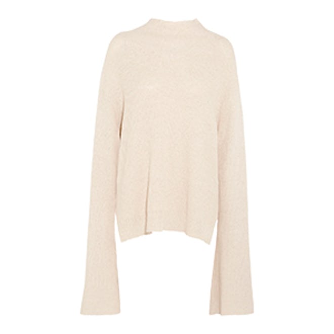 Gia Oversized Ribbed Cotton-Blend Sweater