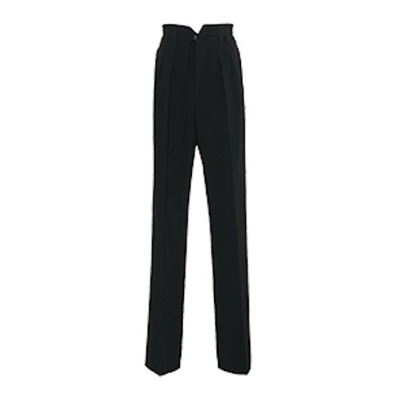 High Waist Belted Detail Trouser