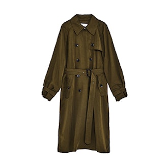Loose-Fit Trench Coat