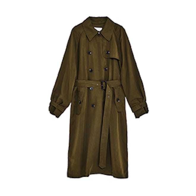 Loose-Fit Trench Coat