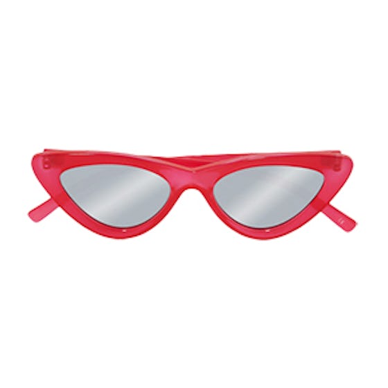The Last Lolita Cat-Eye Acetate Mirrored Sunglasses