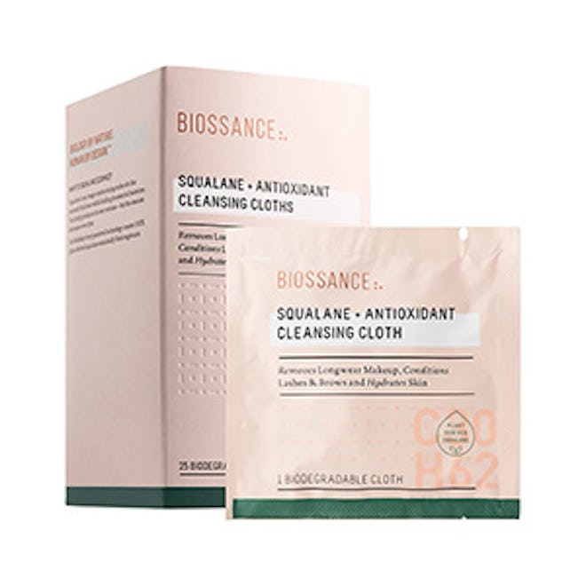 Squalene + Antioxidant Cleansing Cloths