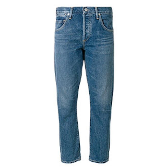 Cropped Straight Jeans