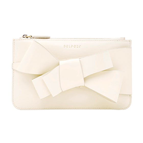 Mini Calf Bow Clutch