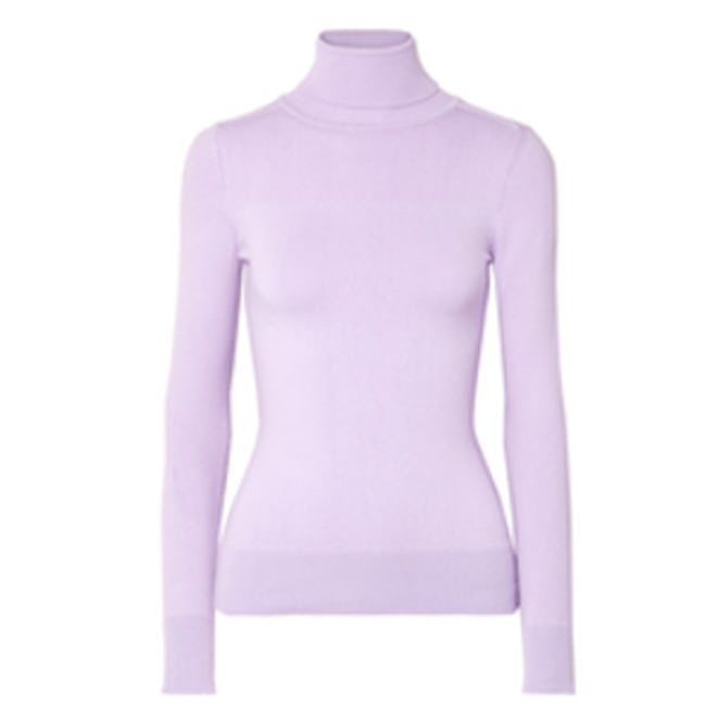 JoosTricot Stretch Cotton-Blend Turtleneck Sweater