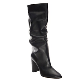 Gianvito Rossi Laura Leather Knee-High Boots