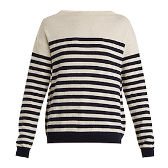 Margot Striped Wool Sweater