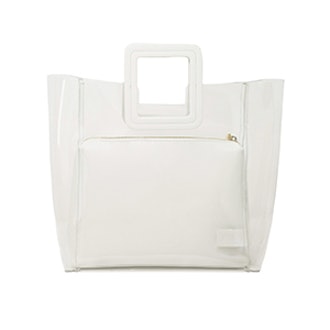 Shirley Bag in Clear/ White