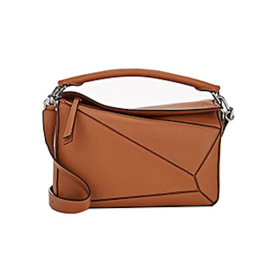 Puzzle Medium Leather Shoulder Bag