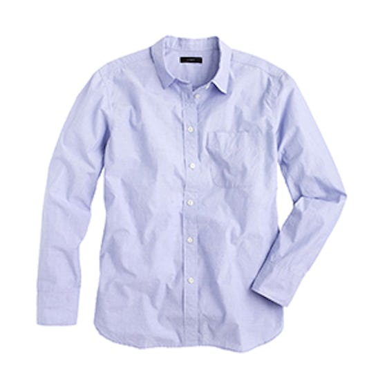 Oversized Boy Button-Up Shirt