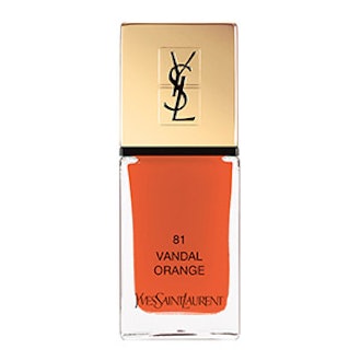 La Laque Couture Nail Polish In Vandal Orange