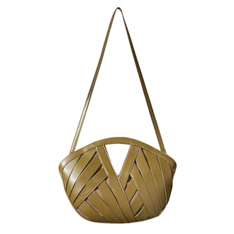Petite Woven Basket Bag