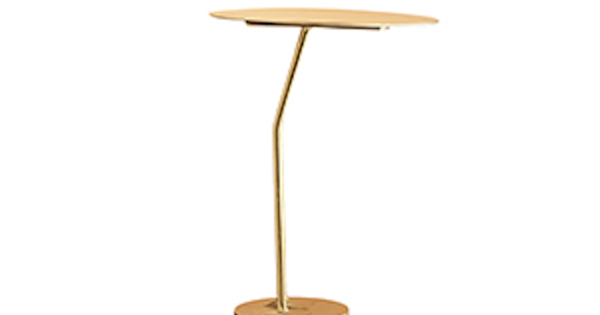 Brass Bird Side Table