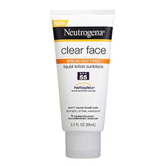 Neutrogena Clear Face Sunscreen Lotion