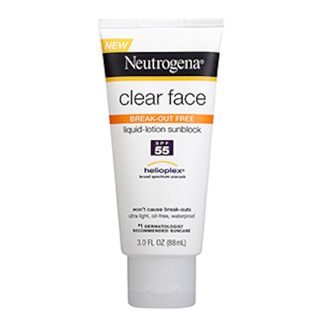 Neutrogena Clear Face Sunscreen Lotion