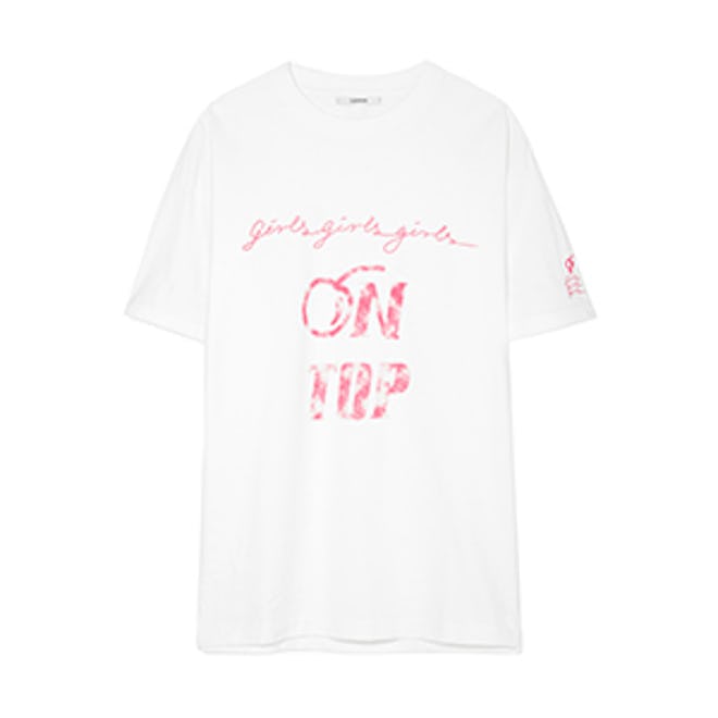 International Women’s Day Printed Cotton-Jersey T-Shirt