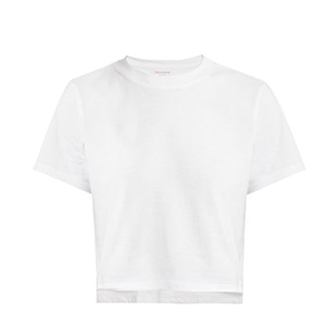 The Baby Cotton-Jersey Cropped T-Shirt