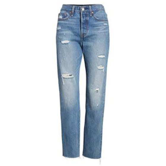 Wedgie High Waist Crop Jeans