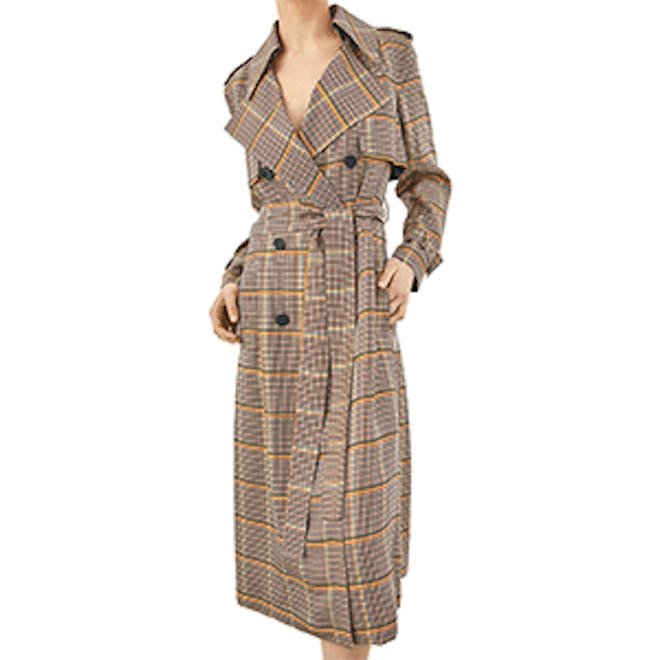 Limited Edition Checked Trench Coat