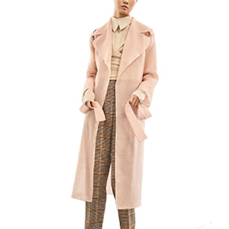 Limited Edition Silk Trenchcoat with Tie Detail