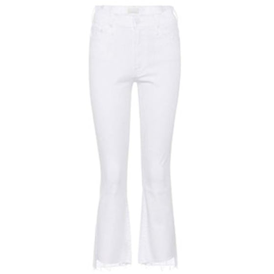 Insider Cropped Step Fray Jeans