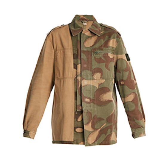 1980s Hungarian Military Camouflage Combat Jacket