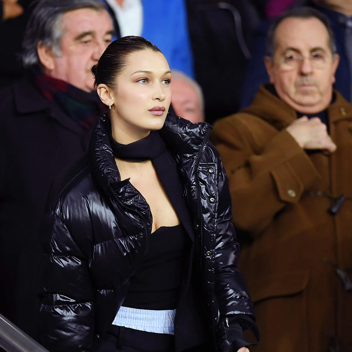 Bella Hadid's Affordable Winter-Storm-Ready Jacket Is Still Available Bella Hadid's Affordable Winter-Storm-Ready Jacket Is Still Available