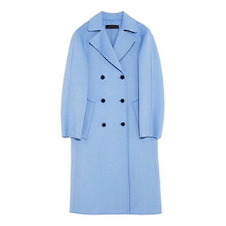 Double-Breasted Wool Coat