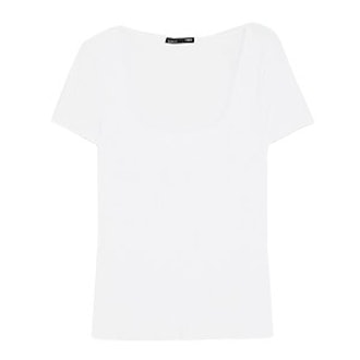 Square Neckline T-Shirt