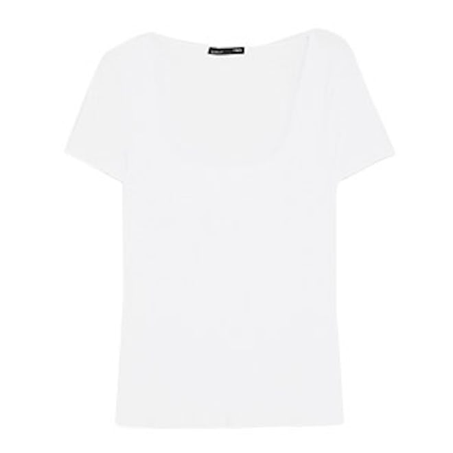 Square Neckline T-Shirt