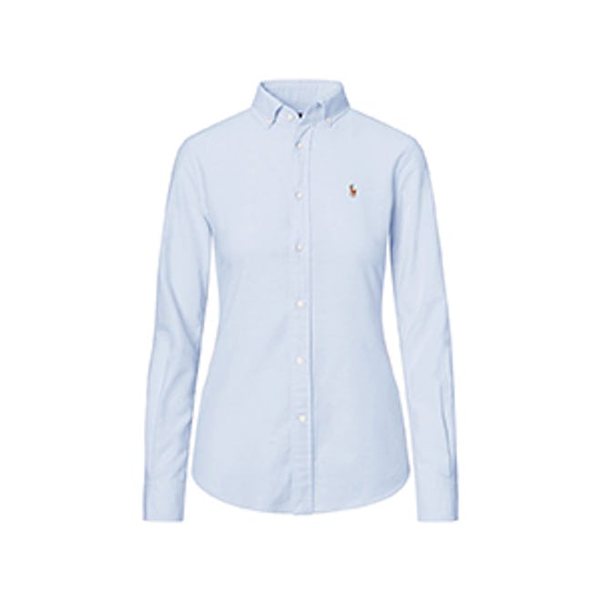 Slim Fit Cotton Oxford Shirt