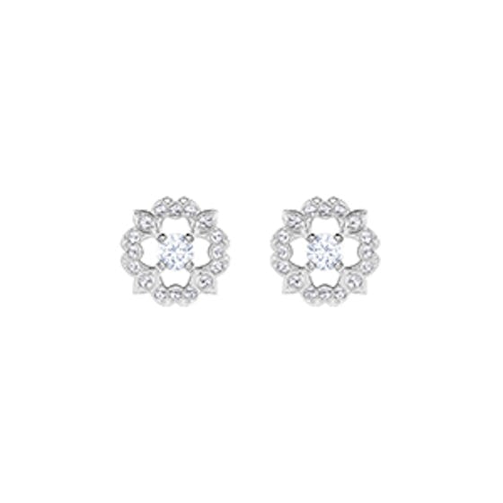 Sparkling Dance Pierced Earrings