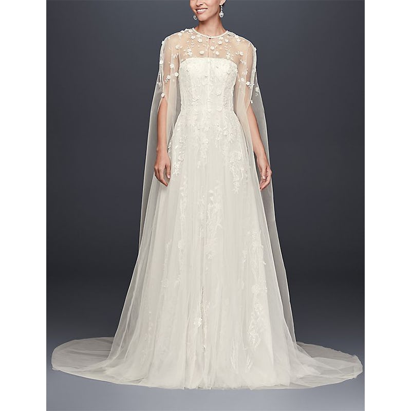 David s Bridal Cinderella Dress