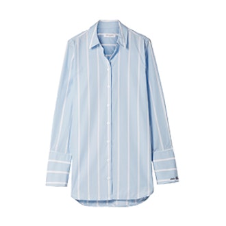 Arlette Striped Cotton-Poplin Shirt