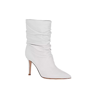 Gianvito Rossi Cecile Leather Ankle Boots